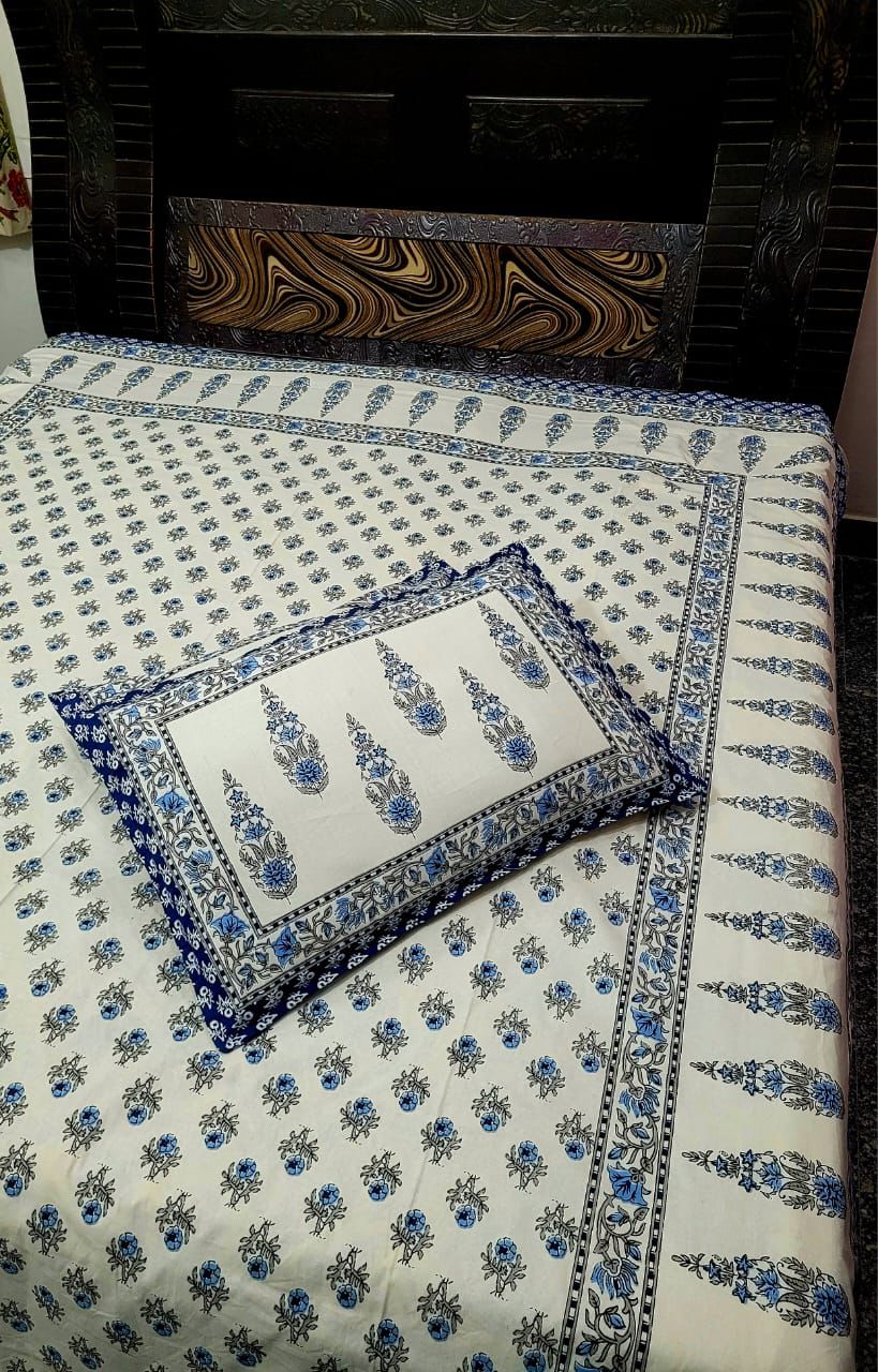 CozyNest Cotton Comforter & Sheet Set