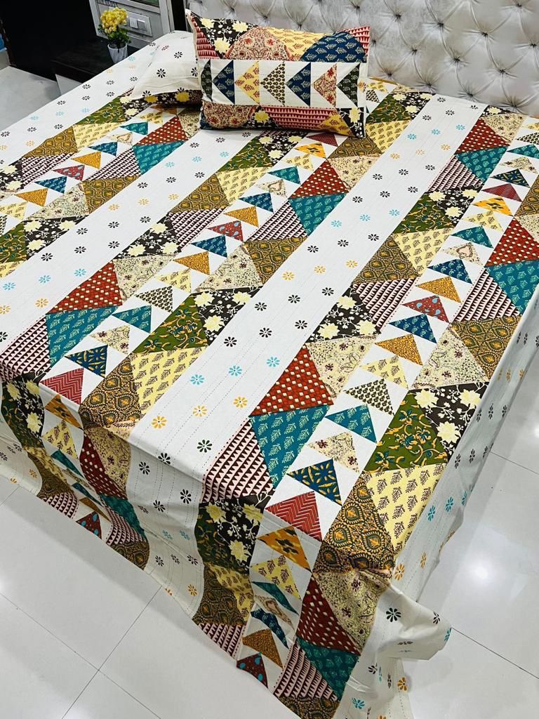 Jaipuri bed sheets